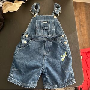 Vintage Surf Weebok denim overalls